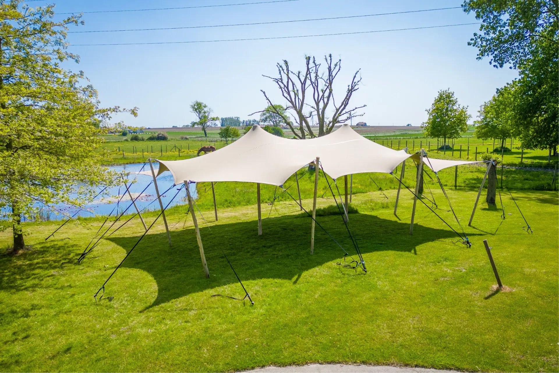 Stretchtent 6,5x10